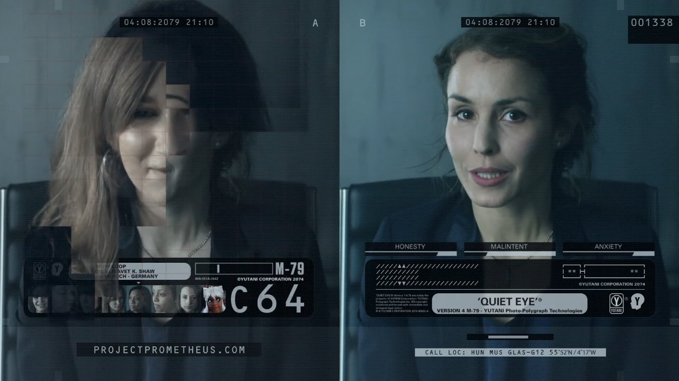 The Peter Weyland Files: Quiet Eye, Elizabeth Shaw background
