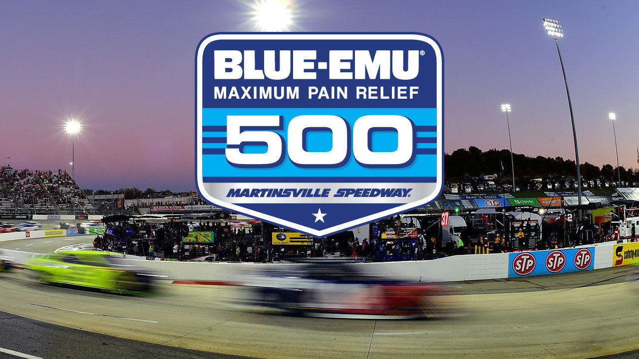 NASCAR Cup Series Martinsville Blue-Emu Maximum Pain Relief 500
