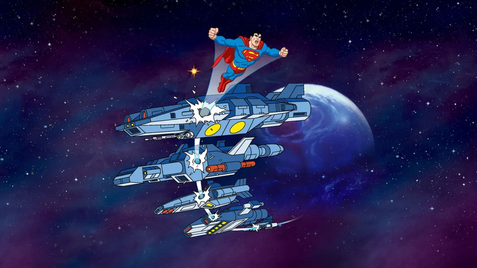 Superman backdrop cover