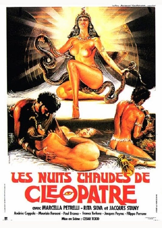 Affiche du film Les Nuits chaudes de Cléopâtre 18447