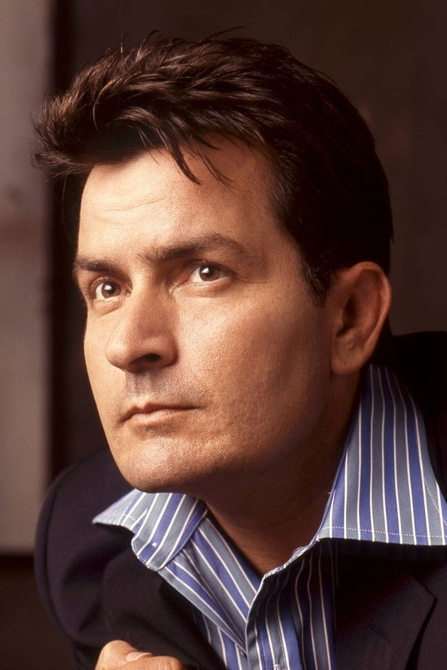 et billede af Charlie Sheen