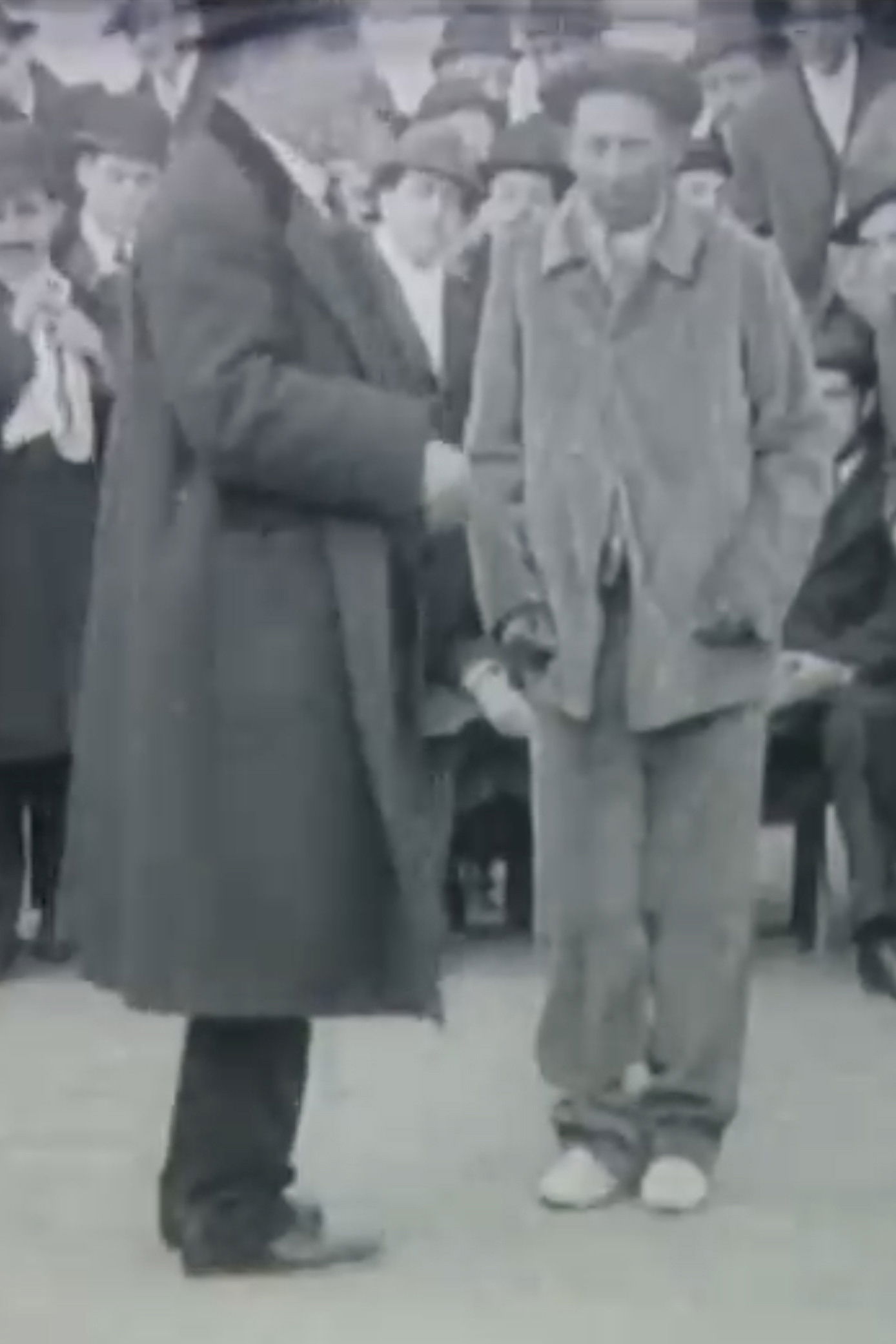 Excursión escolar con el doctor Maestre al manicomio de Ciempozuelos (Madrid) en 1915