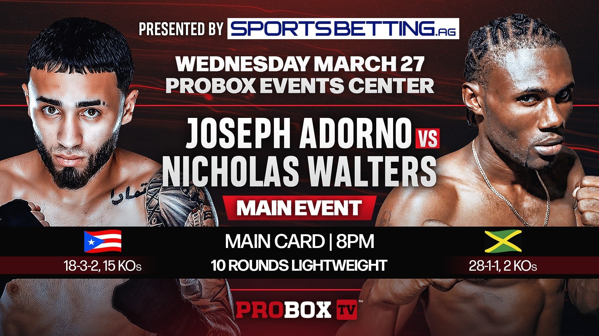 Joseph Adorno vs. Nicholas Walters (2024)