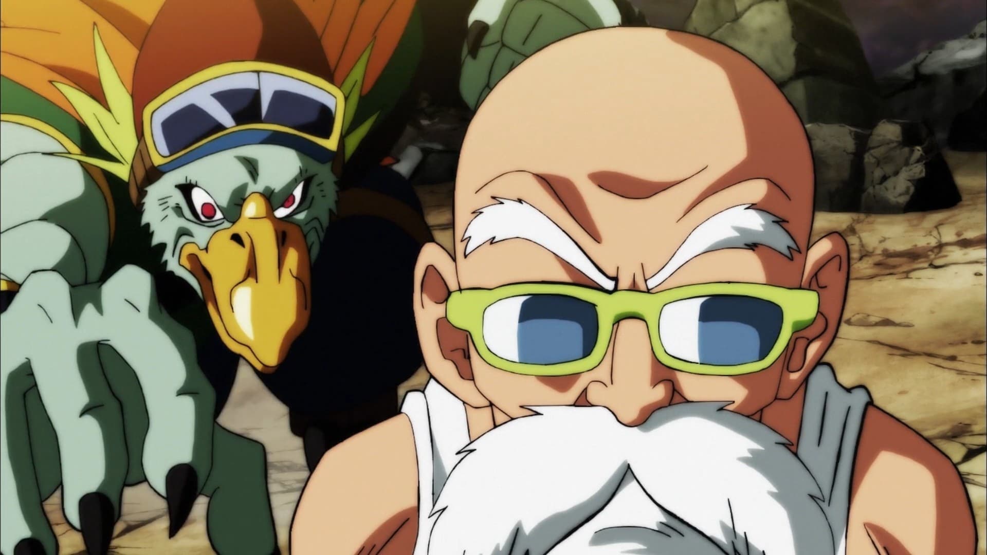 Master Roshi Stakes His Life! 