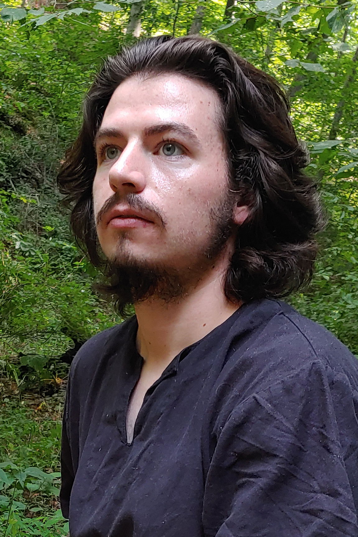 et billede af Liam Hogue