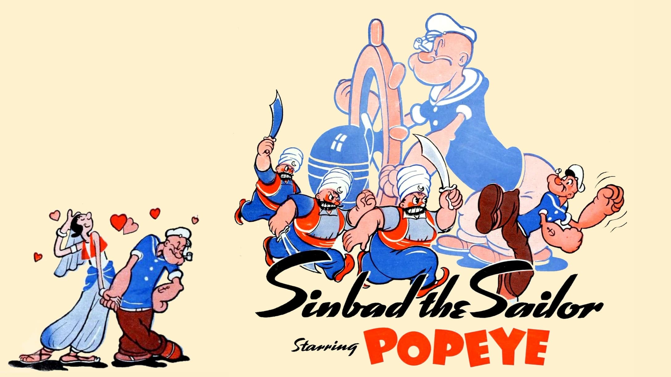 Popeye le marin rencontre Sindbad (1936)