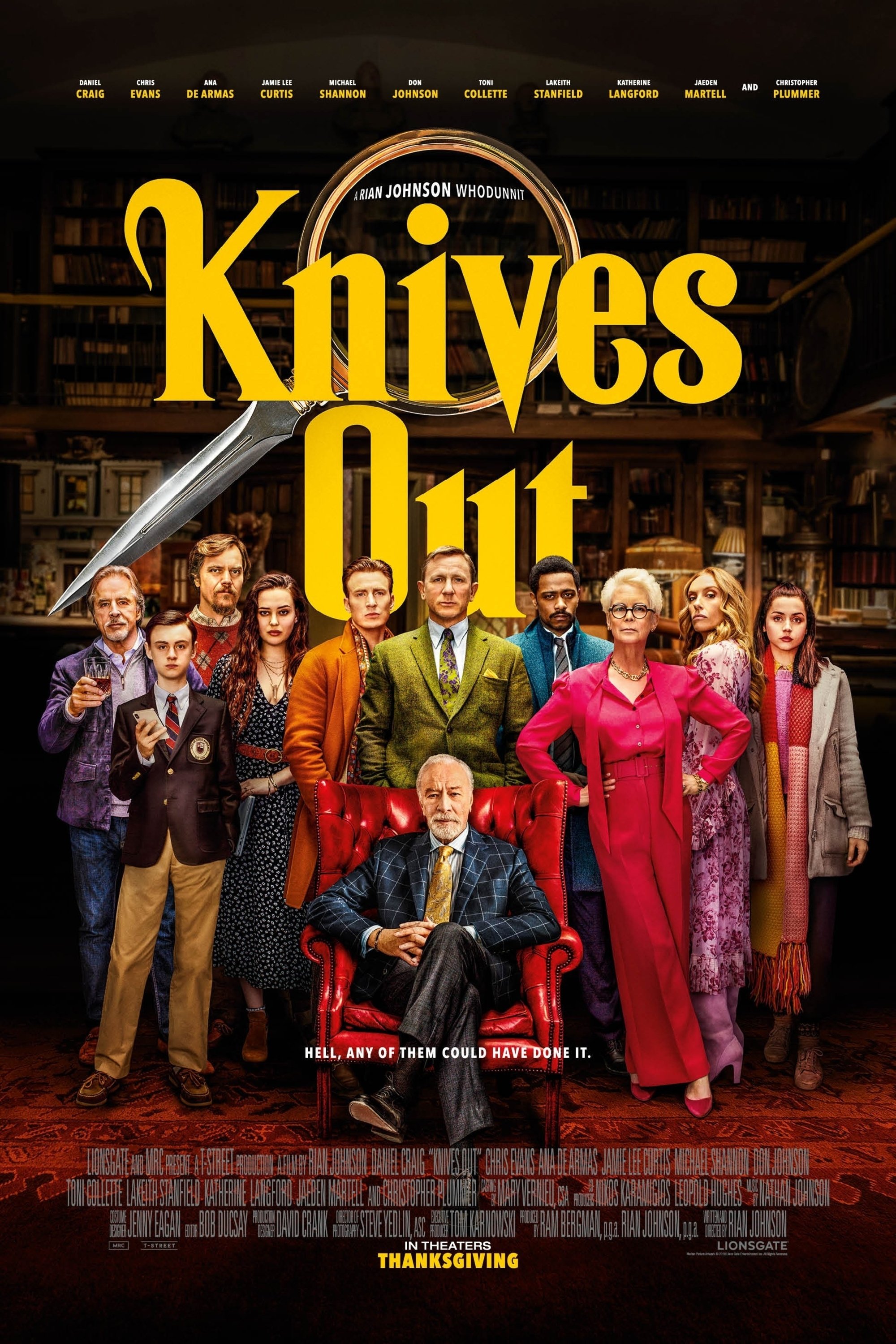 Knives Out Movie poster