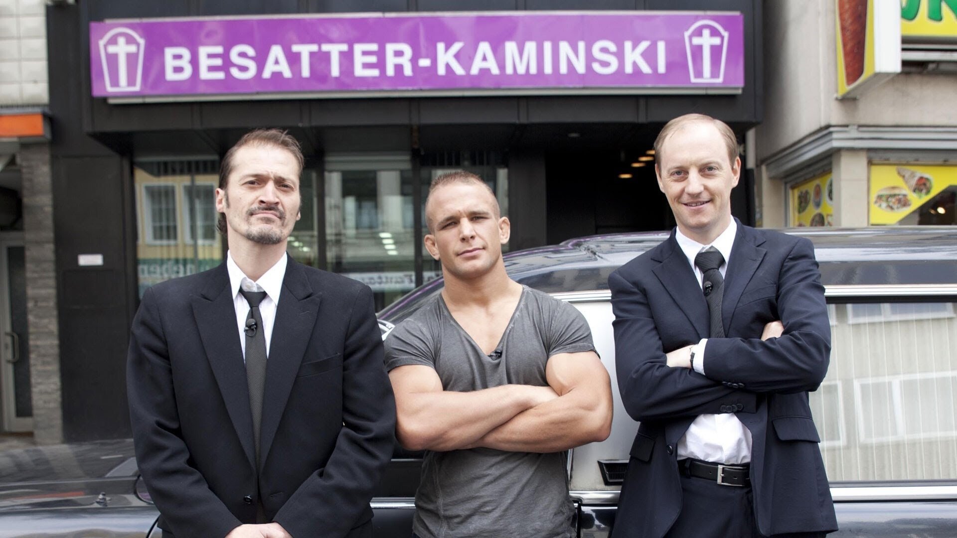 Backdrop Diese Kaminskis – Wir legen Sie tiefer!