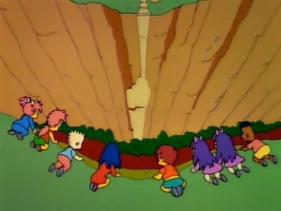 The Simpsons Season 2 :Episode 8  Bart the Daredevil