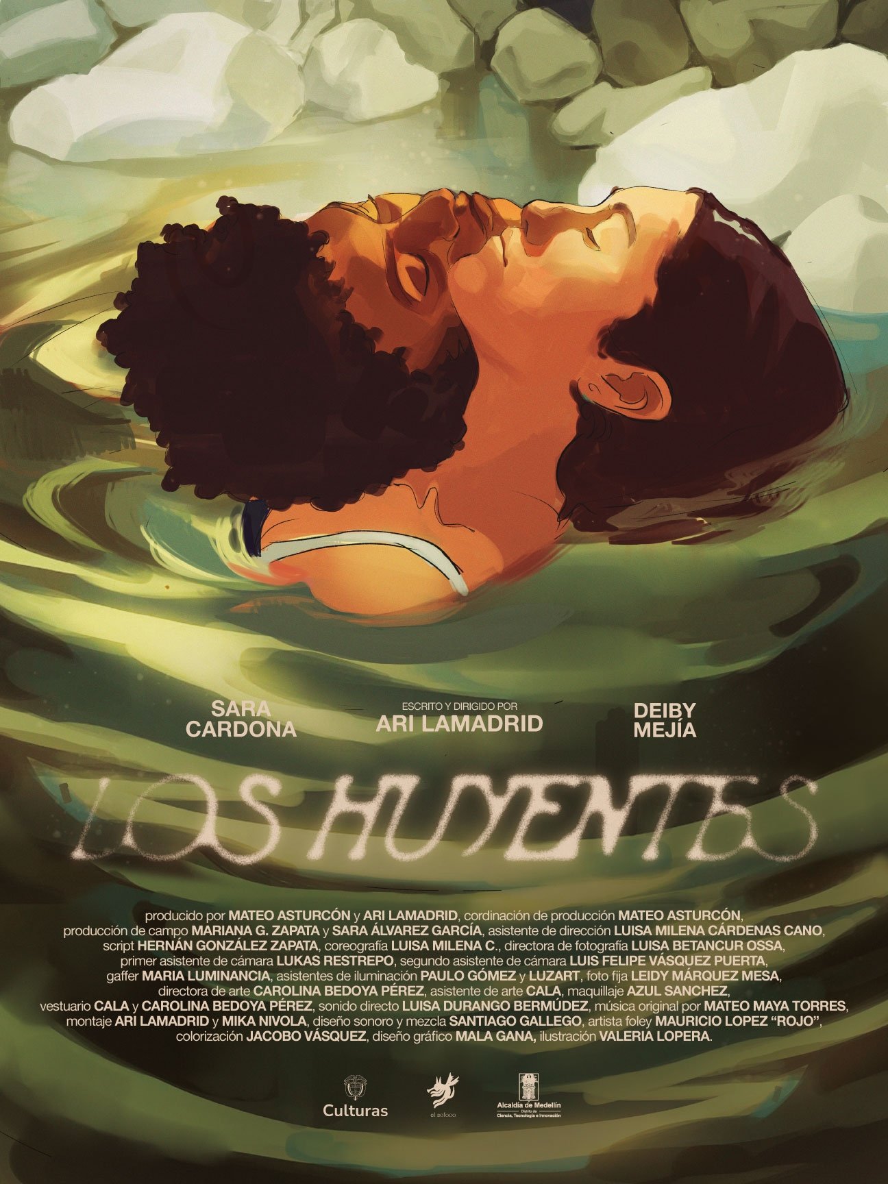 poster movie Los Huyentes