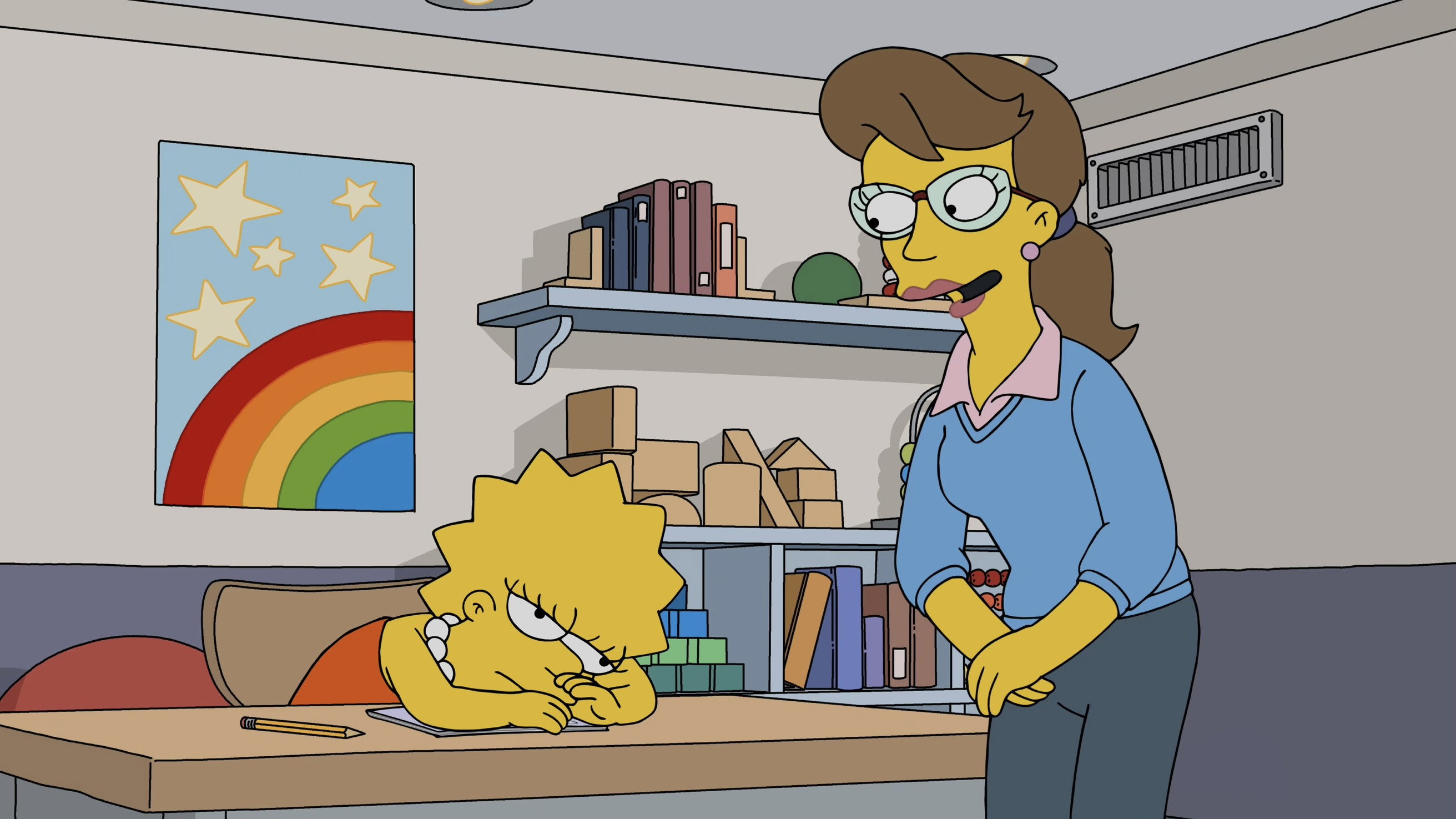 The Simpsons Season 38 :Episode 5  Testing 1-2-3