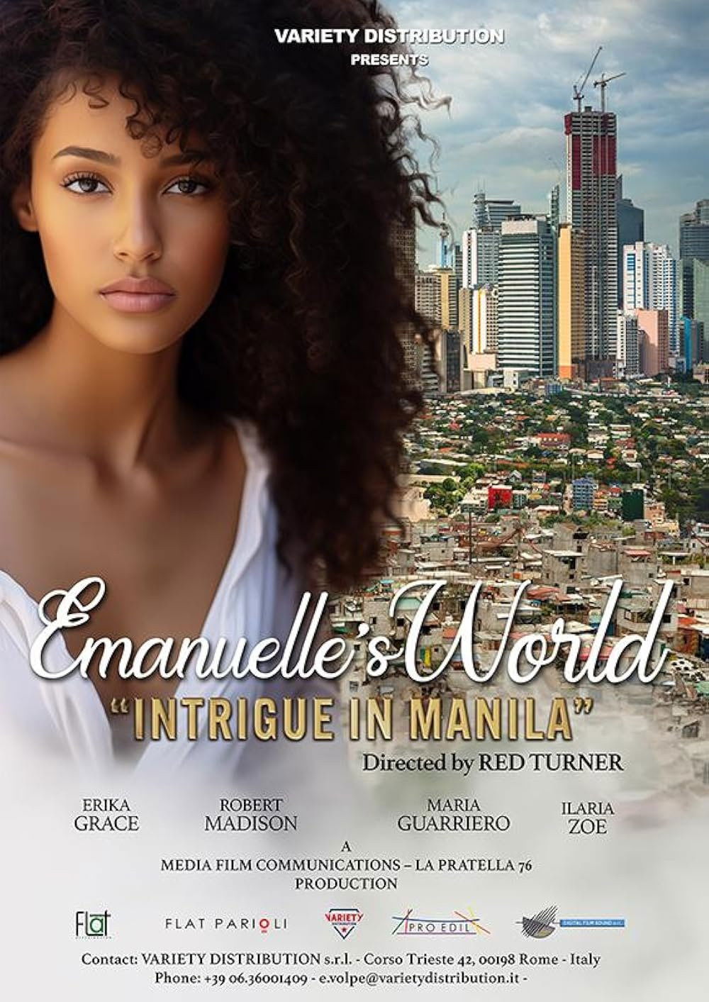 Emanuelle's World - Hot Nights In Manila poster cover
