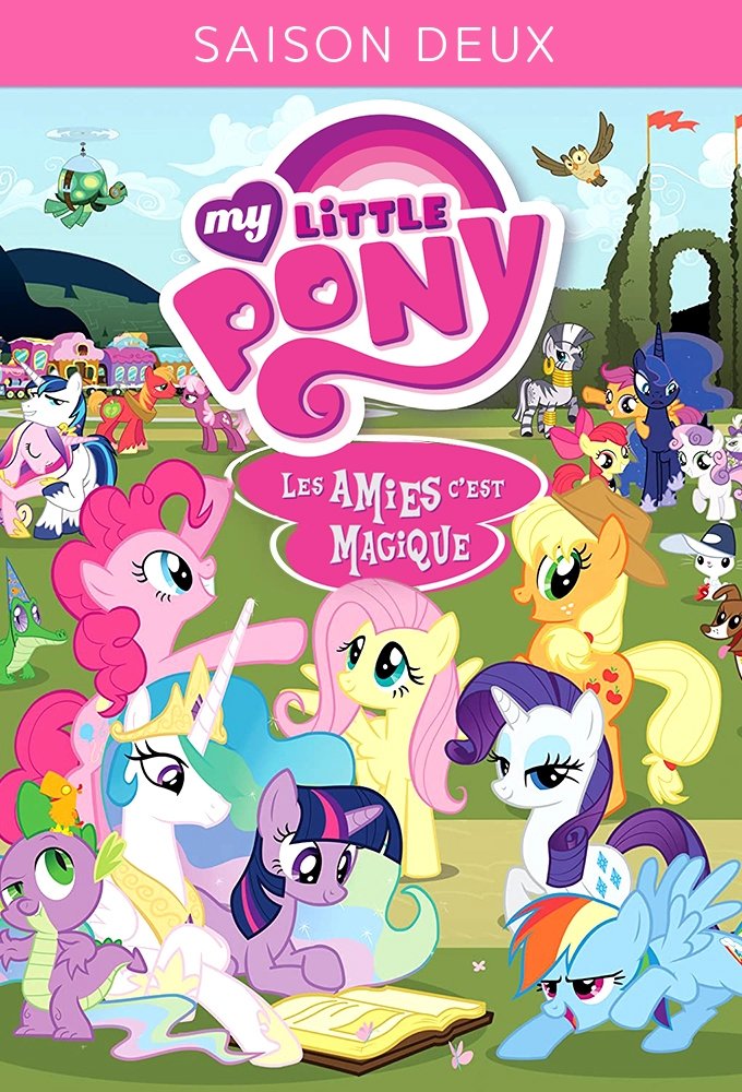 Artwork de la saison 1 de My Little Pony, les amies c'est magique