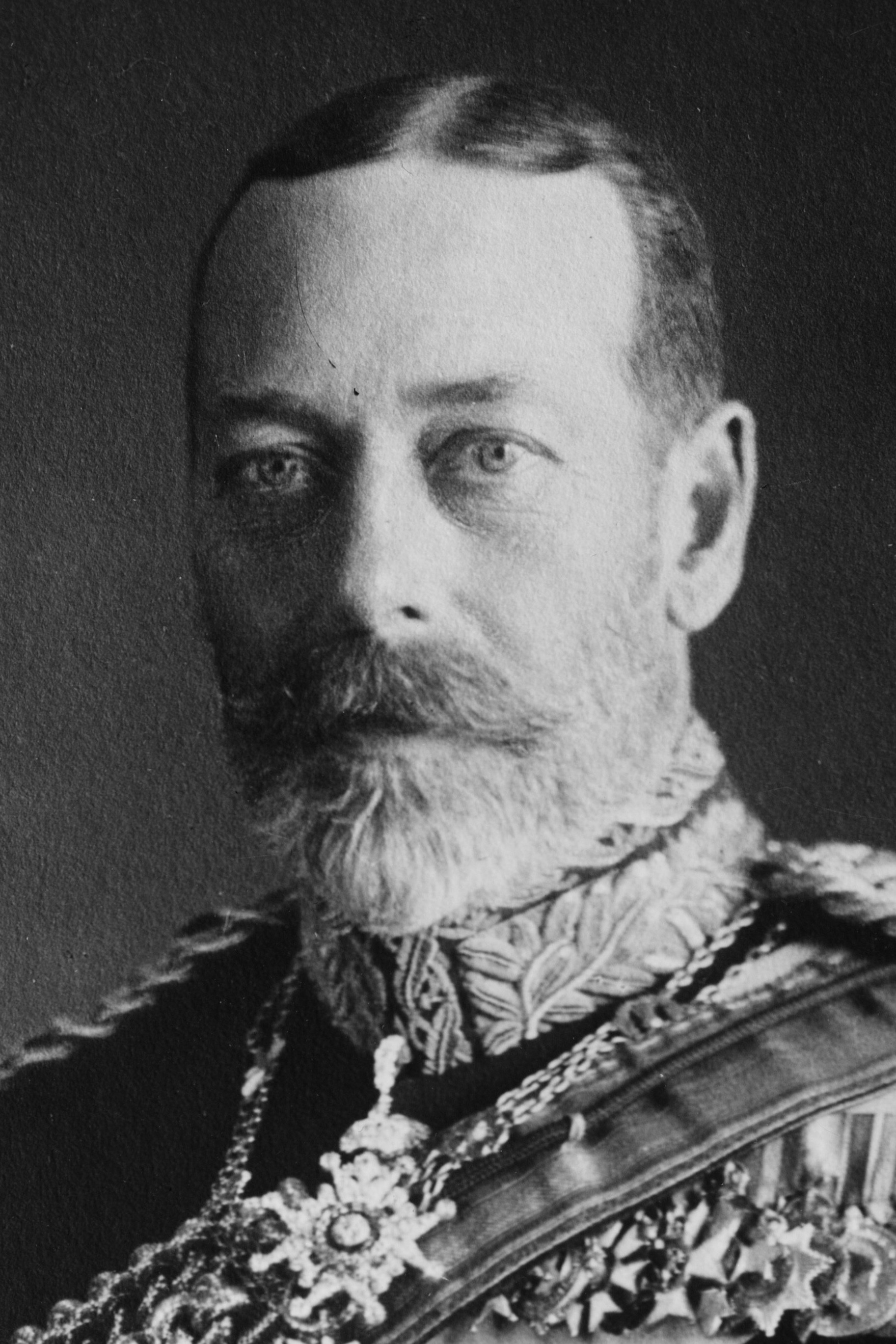 et billede af King George V of the United Kingdom