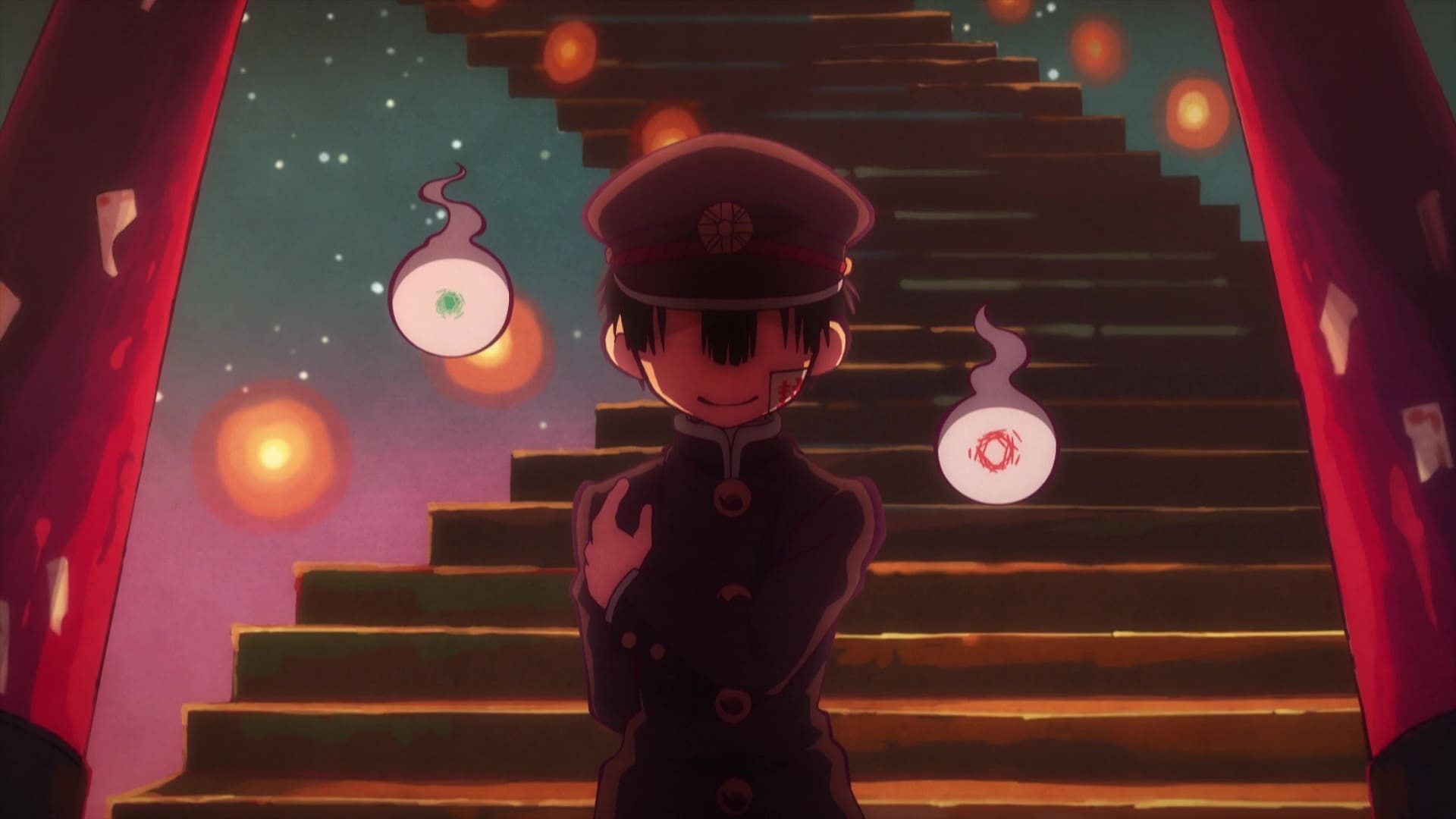 Jibaku Shounen Hanako-kun - Season 1 Episode 3 : Escaleras Misaki, parte 1 (2020)