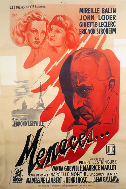 Affiche du film Menaces 176954
