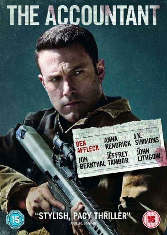 The Accountant Movie poster