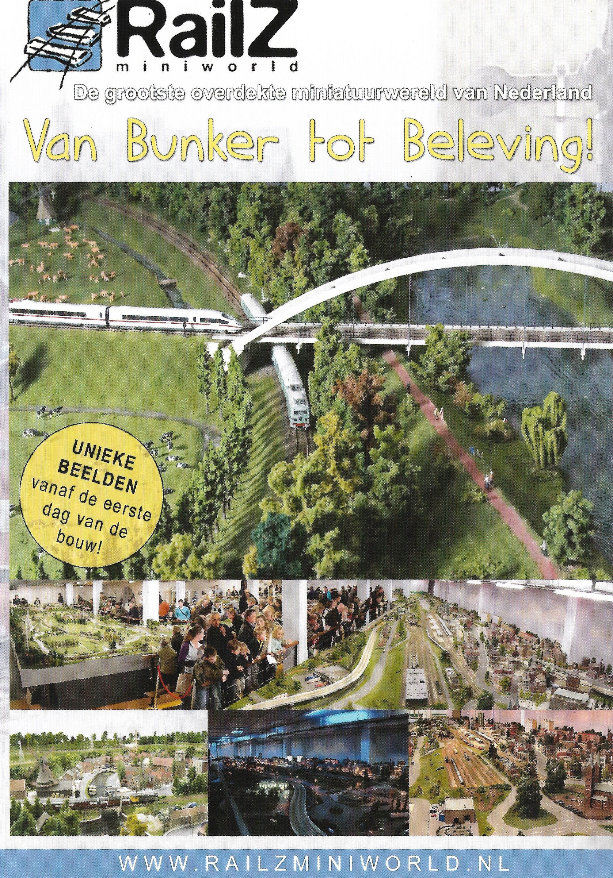 Railz Miniworld - van Bunker Tot Beleving! backdrop