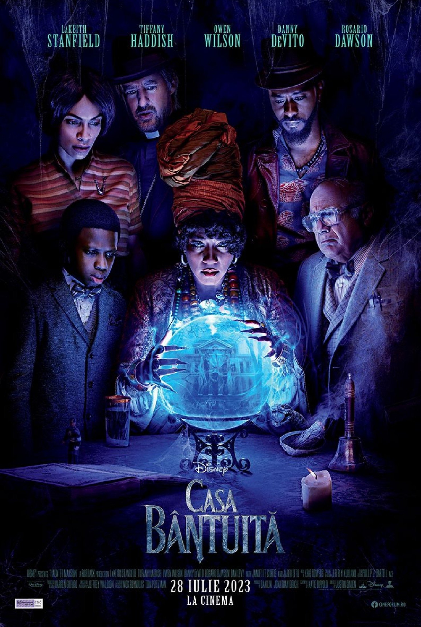 Urmărește |  Haunted Mansion (2023) filmul complet  - Film de Comedie online Movie Poster