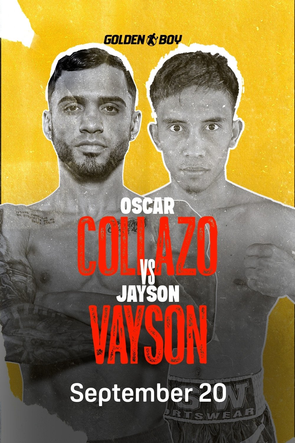Oscar Collazo vs. Jayson Vayson
