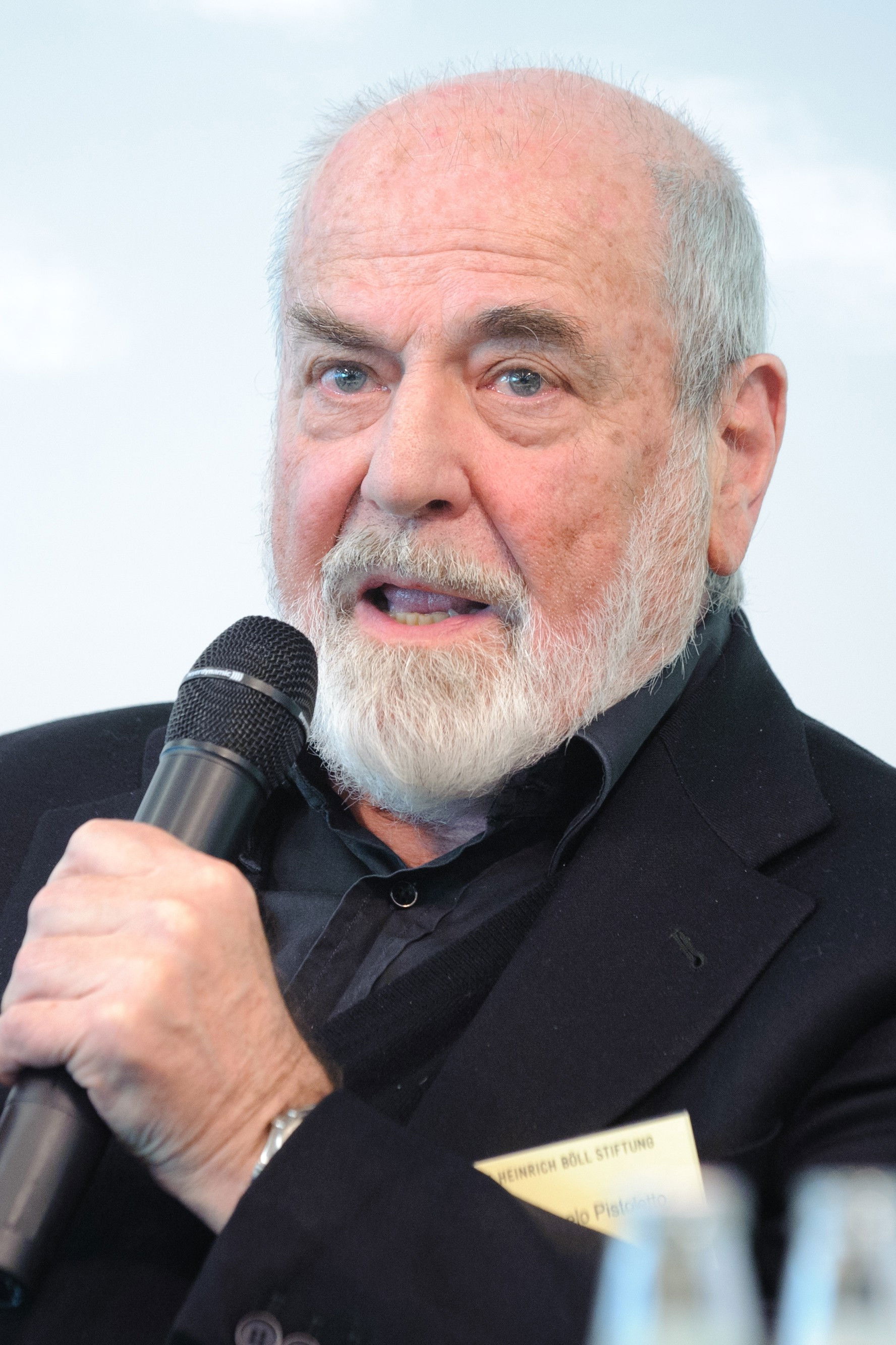 et billede af Michelangelo Pistoletto
