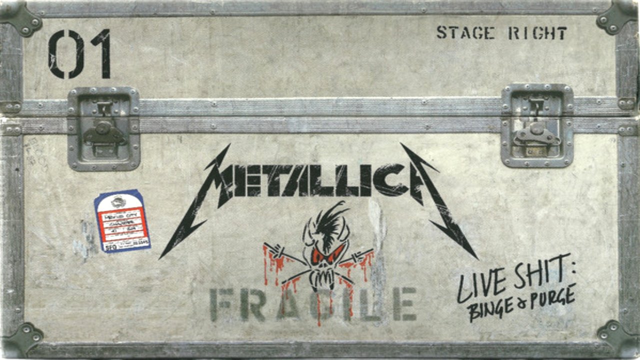 Metallica - Live Shit - Binge & Purge, Seattle 1989