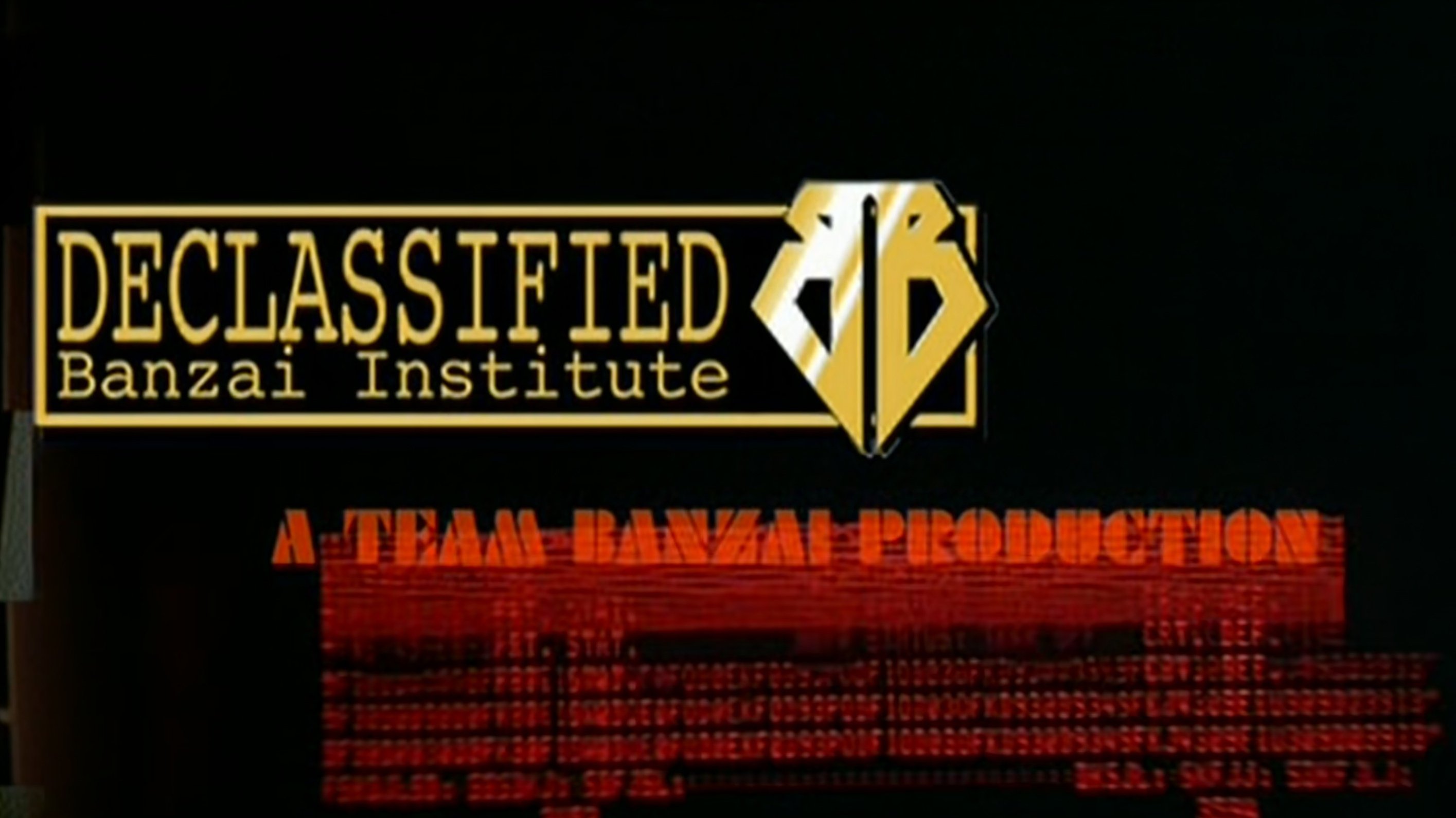 Buckaroo Banzai Declassified