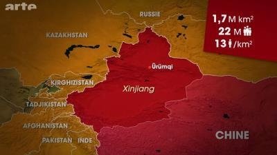 Le Dessous des cartes - Xinjiang, le grand Ouest chinois