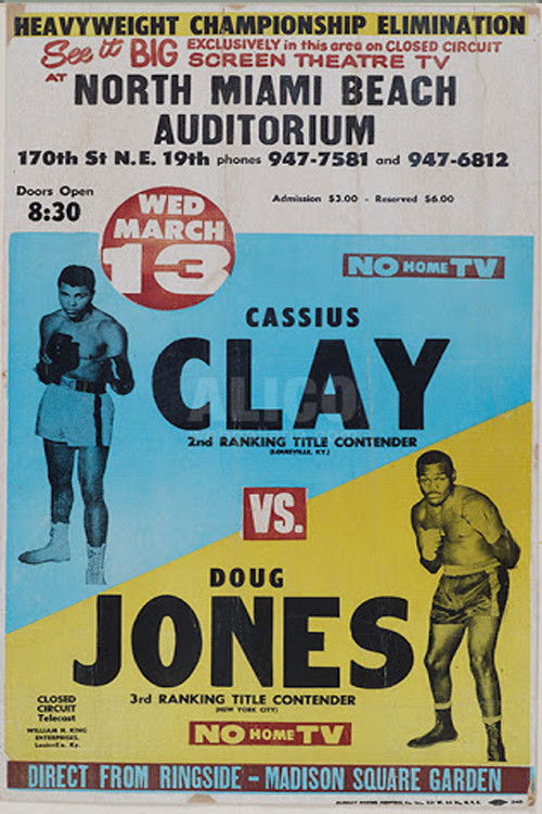 Muhammad Ali vs Doug Jones (1963) - Posters — The Movie Database (TMDB)