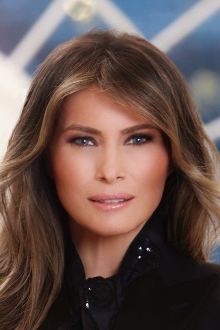 et billede af Melania Trump