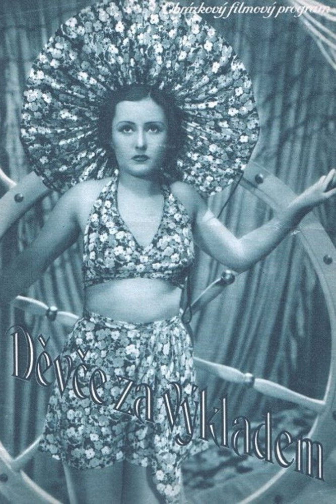 Děvče za výkladem