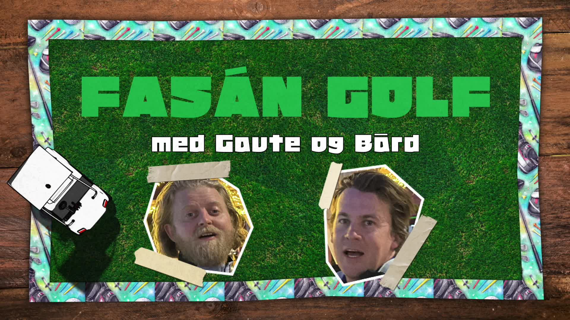 Fasán Golf med Gaute og Bård