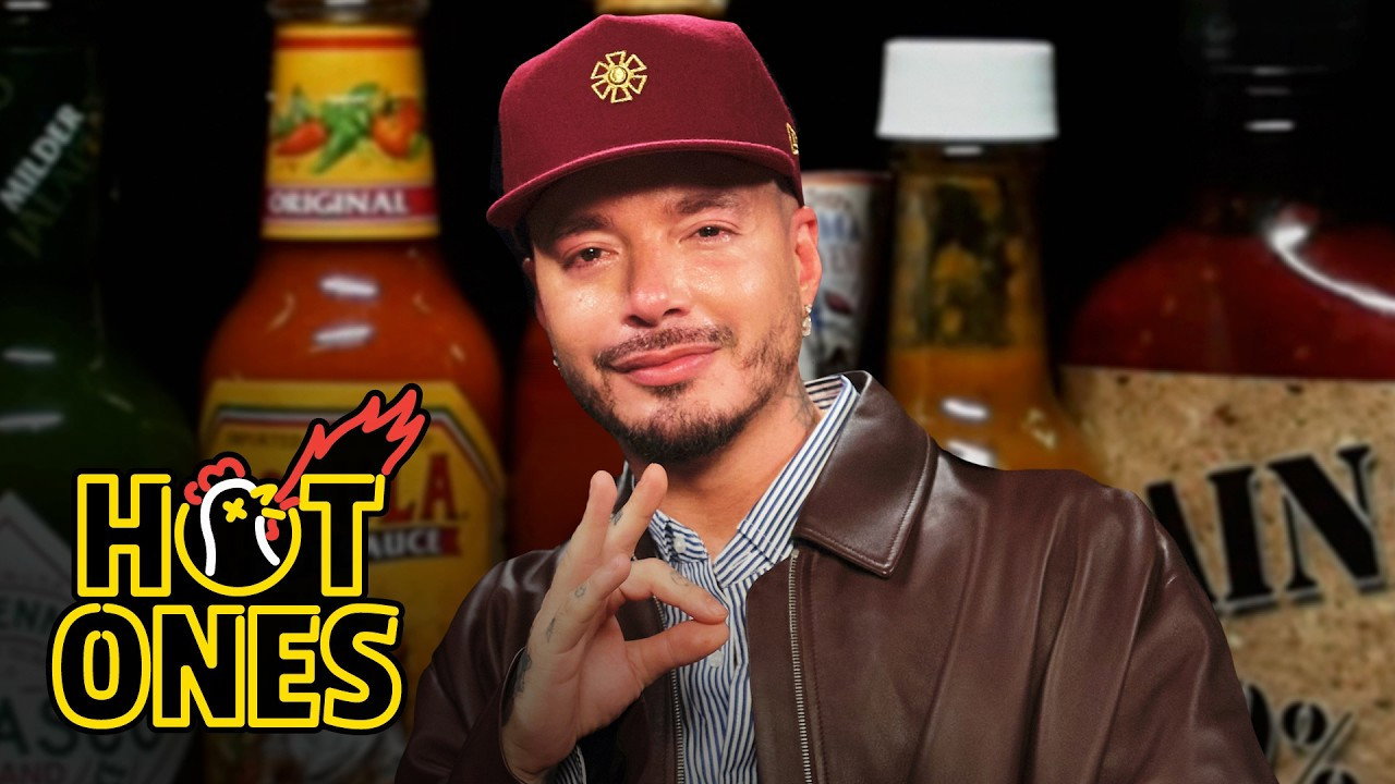 Hot Ones Season 30 :Episode 4  J Balvin Rides A Heat Rollercoaster While Eating Spicy Wings