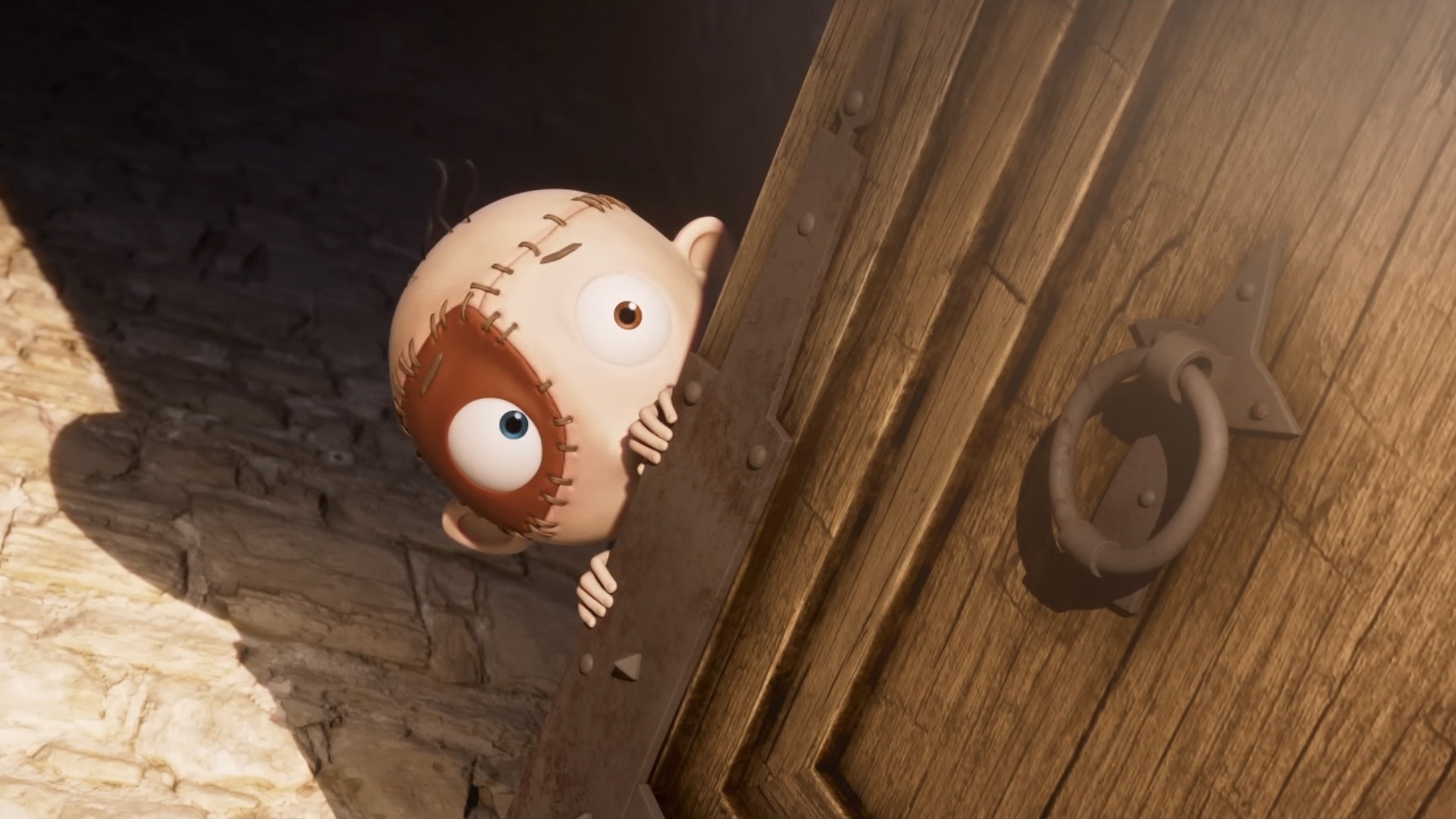 Stitch Head backdrop