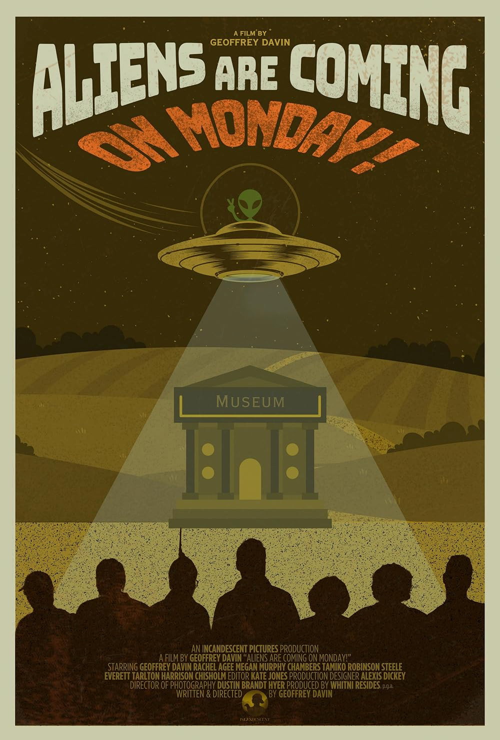 Aliens Are Coming!! On Monday!!! Poster