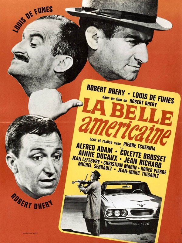 EN - La Belle Americaine, The American Beauty (1961) LOUIS DE FUNES