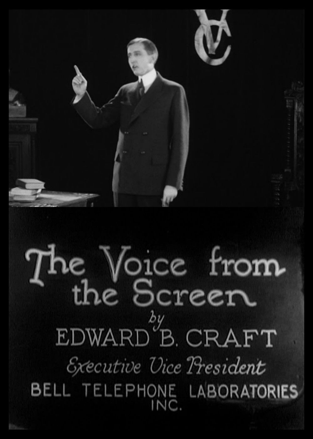 The Voice from the Screen movie poster - movieMx The Voice from the Screen (1926) movie poster