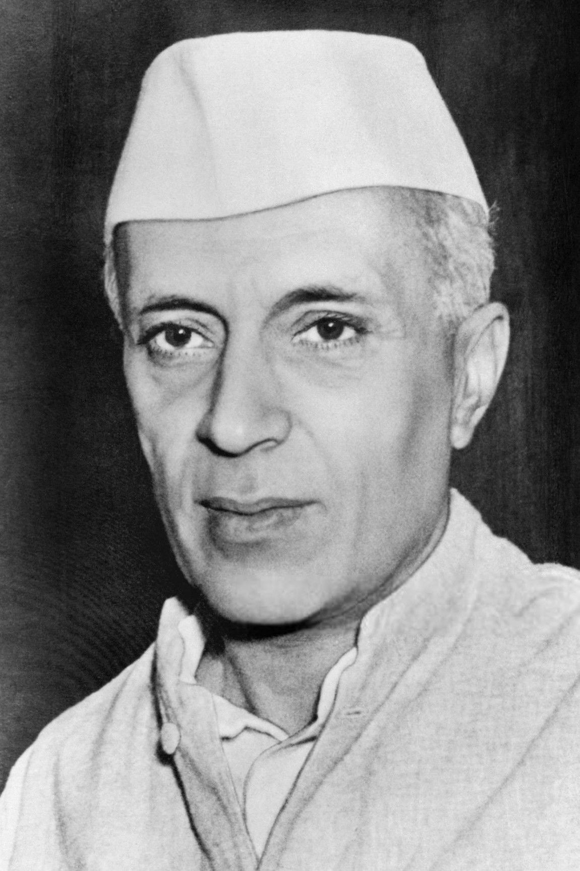 et billede af Jawaharlal Nehru