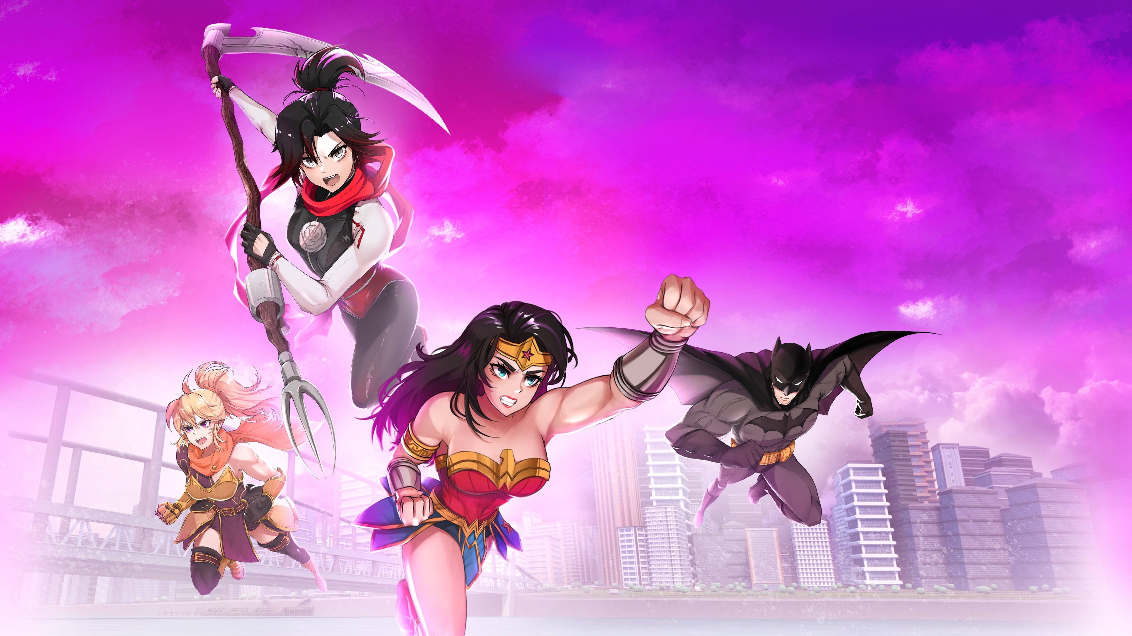 Poster: Justice League x RWBY: Super Heroes & Huntsmen, Part Two Poster: Justice League x RWBY: Super Heroes & Huntsmen, Part Two