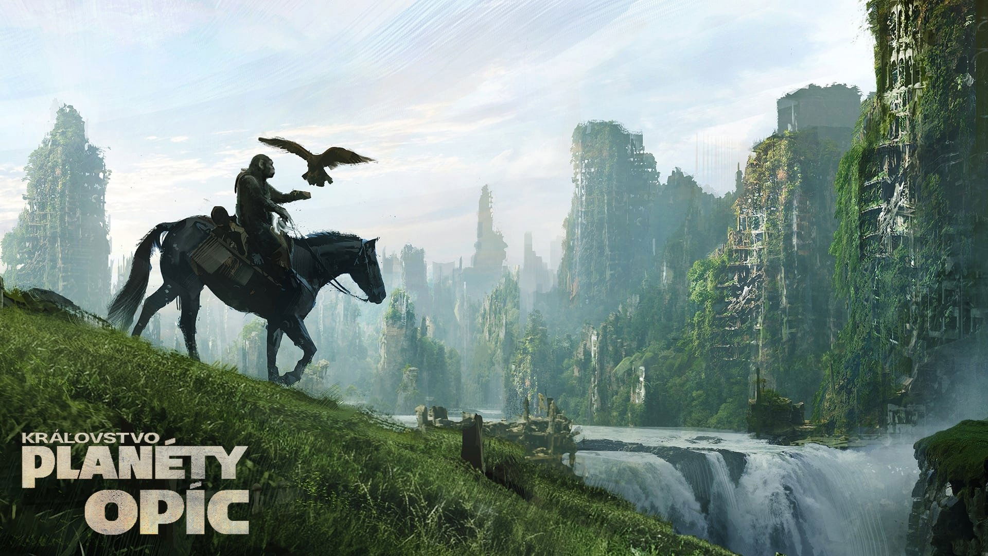 Kingdom of the Planet of the Apes backdrop