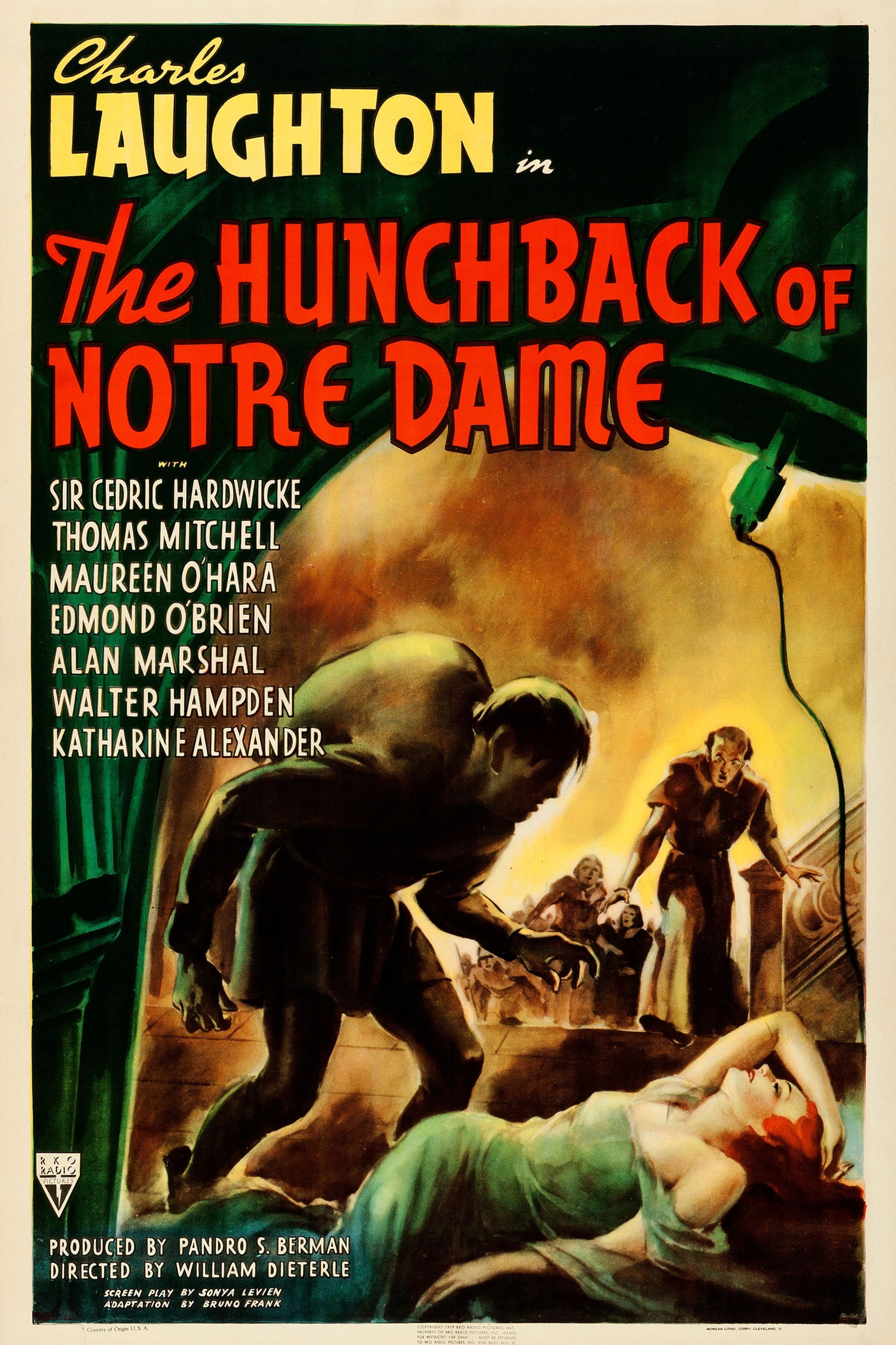 The Hunchback of Notre Dame (1939) - Posters — The Movie Database (TMDb)