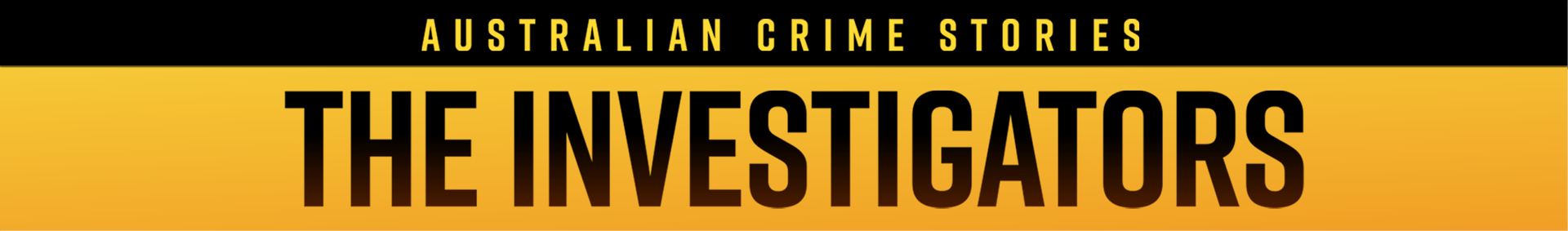 Australian Crime Stories: The Investigators Logo