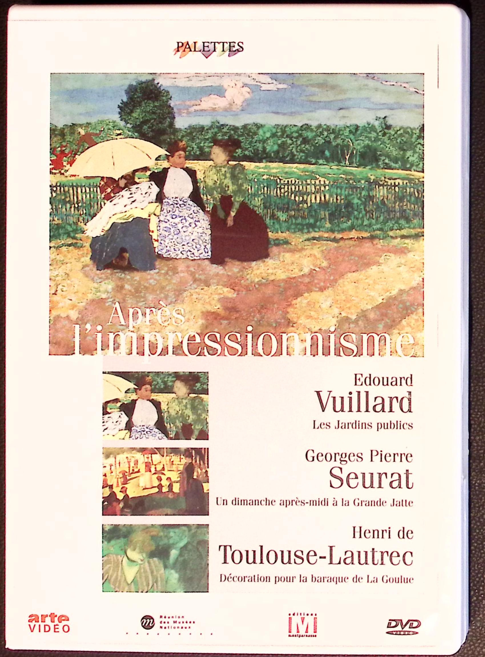 Palettes Après l'impressionisme