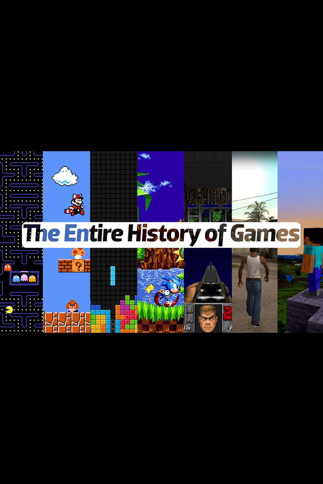 The Entire History of Video Games (2023) The Poster Database (TPDb)
