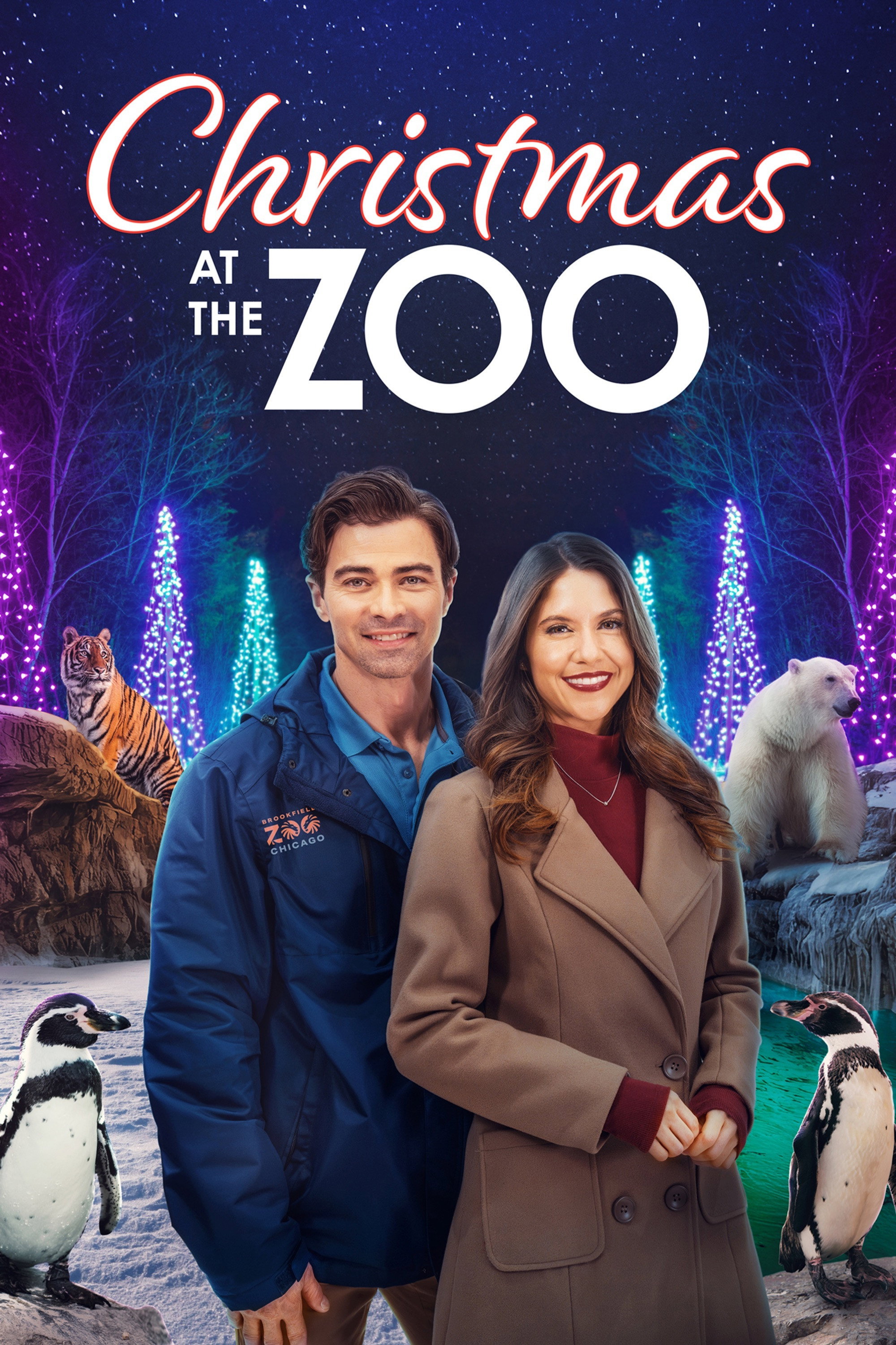 Christmas at the Zoo Poster