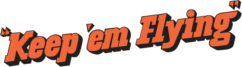 Keep 'Em Flying Logo