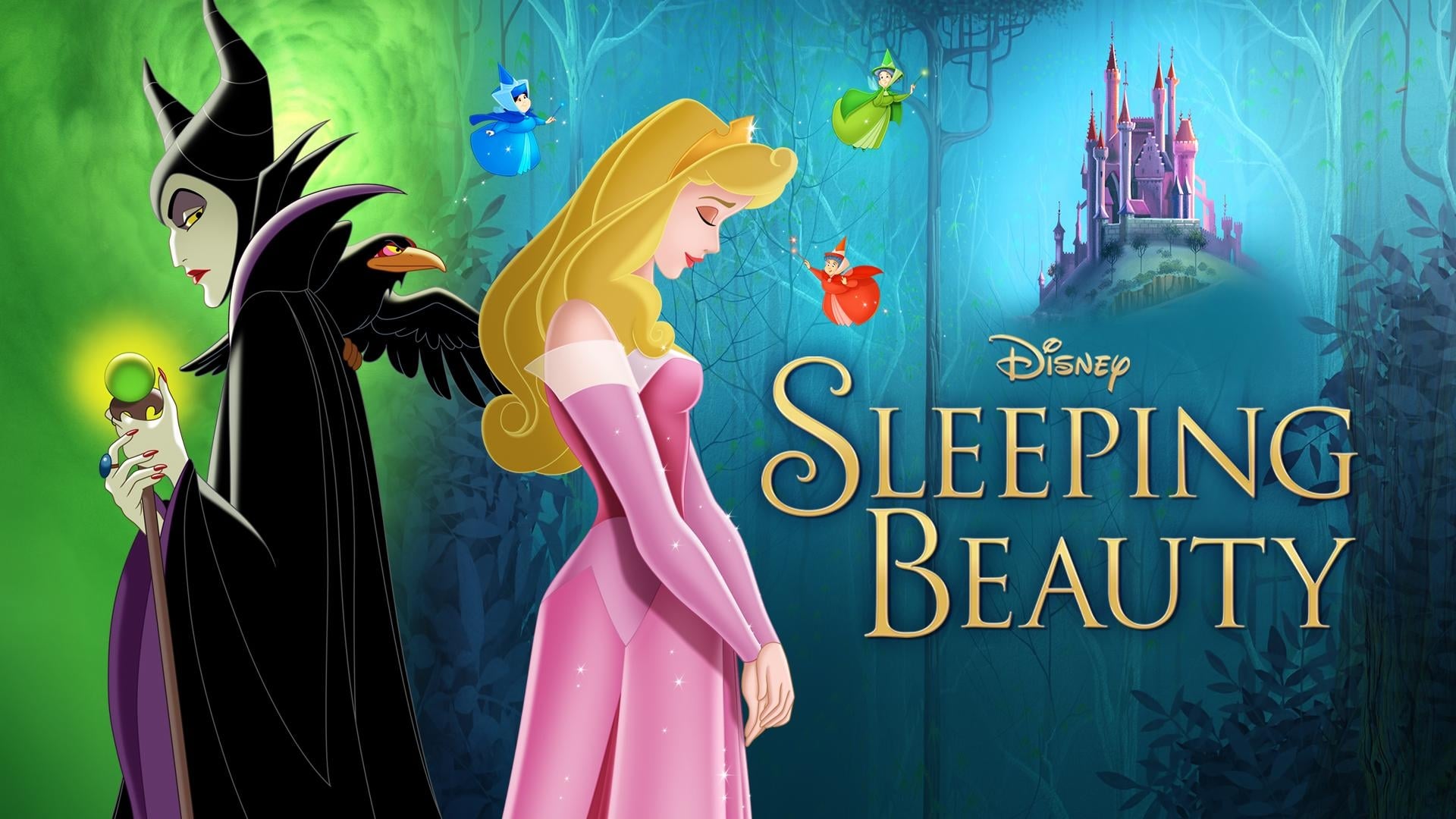 Photomural Sleeping Beauty from Disney | photomural.com