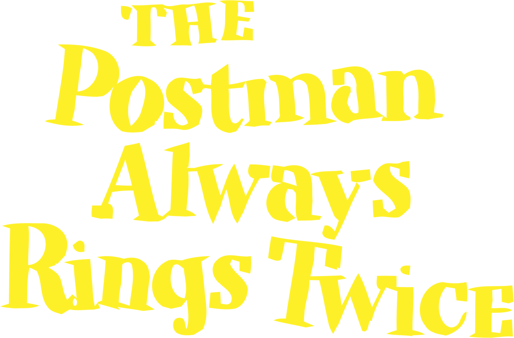 The Postman Always Rings Twice Logo