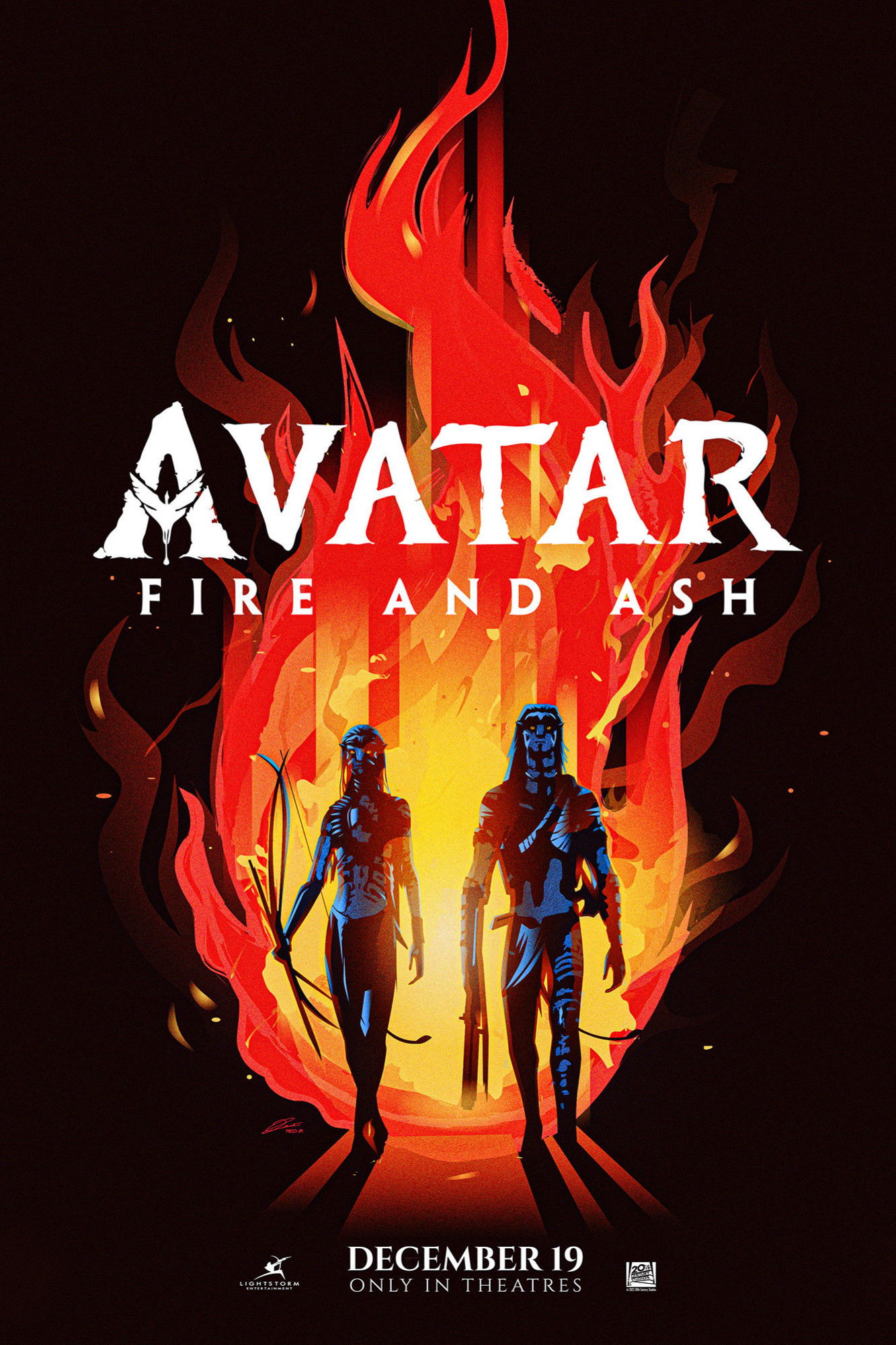 Avatar: Fire and Ash POSTER