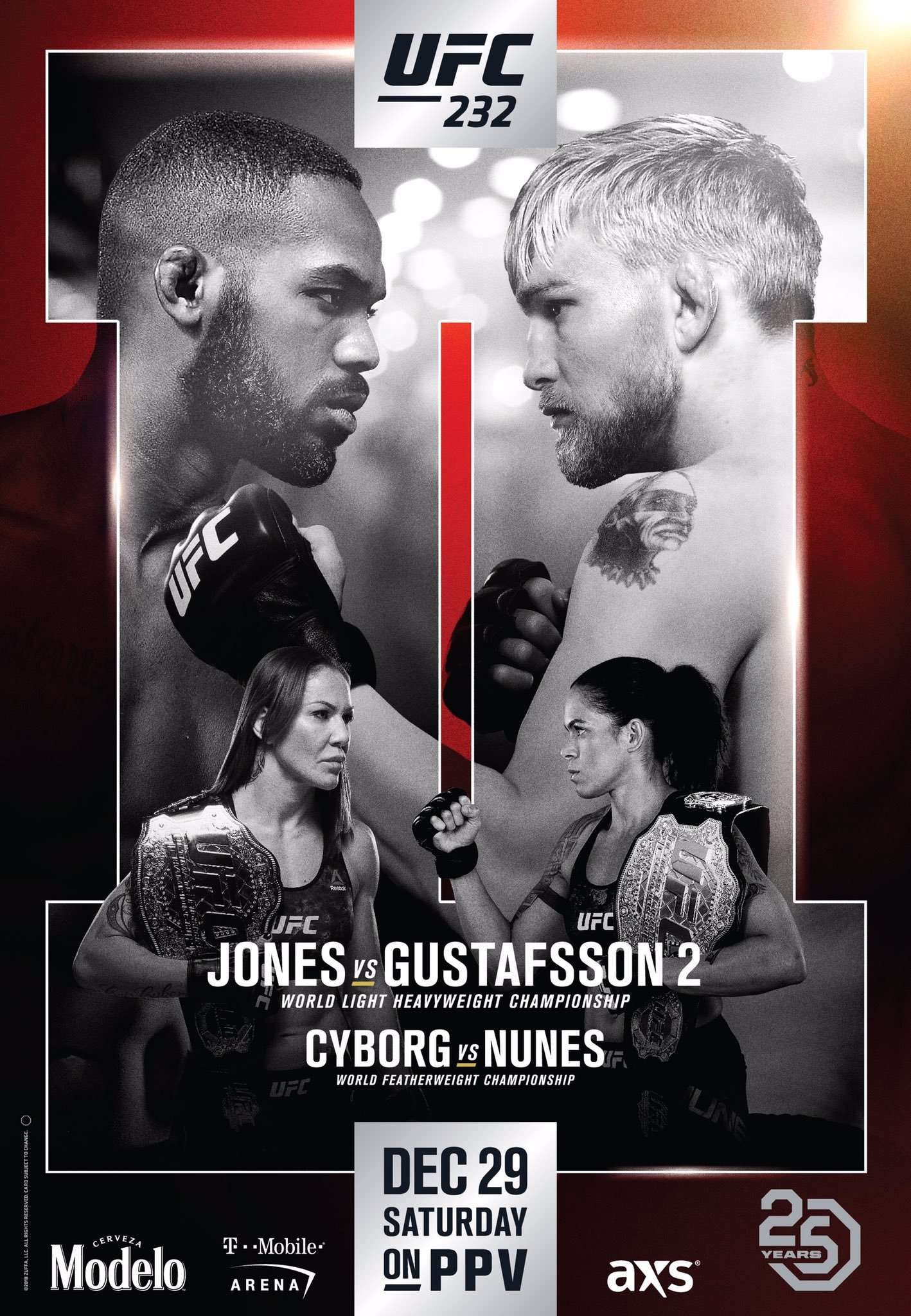 UFC 232: Jones vs. Gustafsson 2